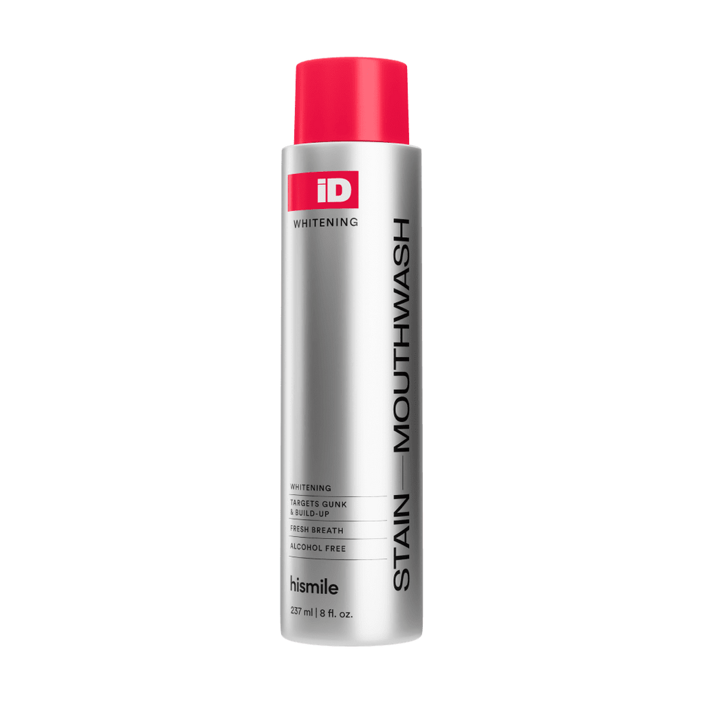 iD Stain Whitening Mouthwash for White Teeth, Freshens Breath